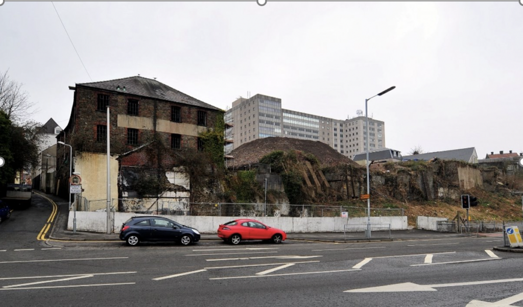 Photo of the urban village area before regeneration