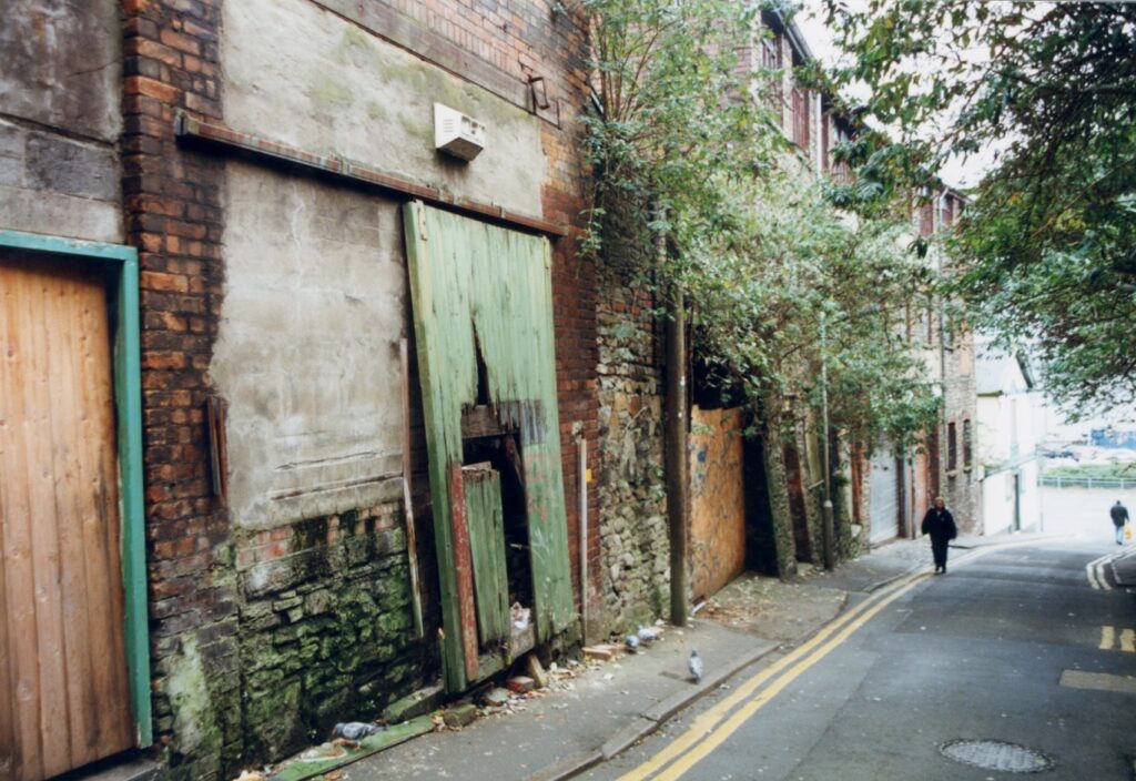The Warehousing building before
